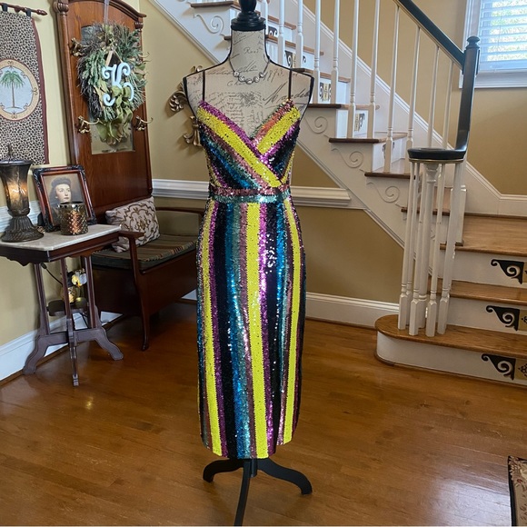 NWT’s Adelyn Rae New Year’s Eve sequin cocktail dress - Picture 6 of 11